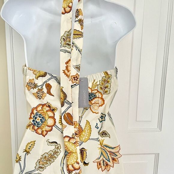 Preloved, New with Tags Floral Halter Dress - Picture 4 of 7